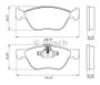 Imagen de PASTILLAS DE FRENO DELANTERA FIAT PALIO ADVENTURE 1.8
